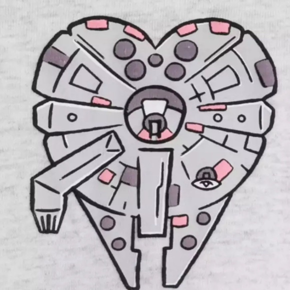 2022 Disney Parks I Love You Star Wars Falcon Spirit Jersey Adult Size - NEW - Picture 4 of 4